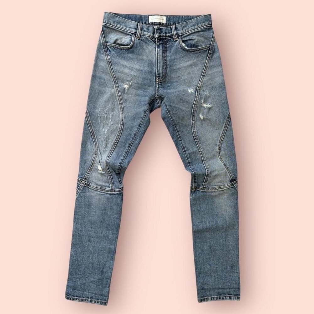 Faith Connexion Moto Paneled Jeans